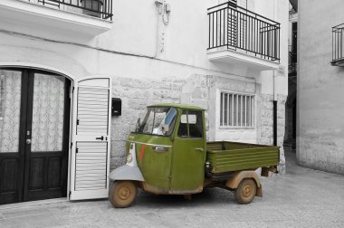 View of Rutigliano. Apulia. clipart