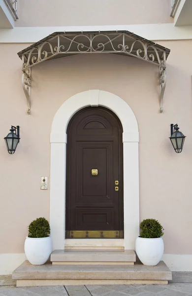 stock image Wooden door.