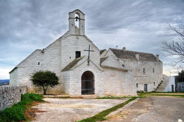 St maria di barsento Kilisesi. Noci. Apulia.