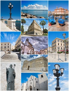 Bari Collage. clipart