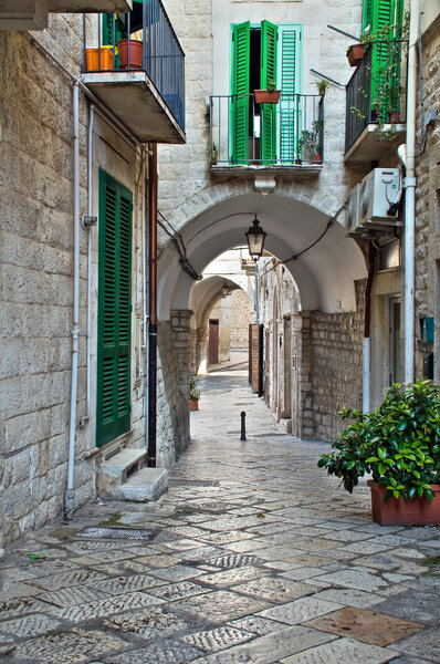 Alleyway. Giovinazzo. Apulia.
