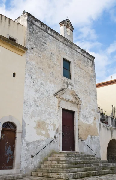 Nicola Del Porto Kościoła Bisceglie Apulia — Zdjęcie stockowe