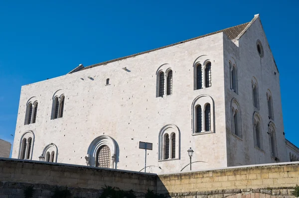 Базиліка Святого Миколи Чудотворця Барі Апулія — стокове фото