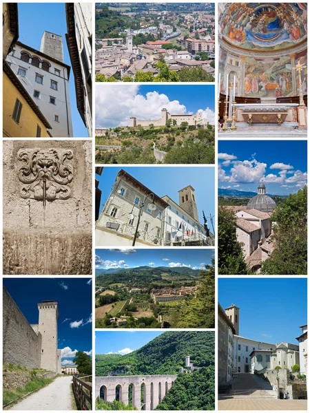 Collage Spoleto —  Fotos de Stock