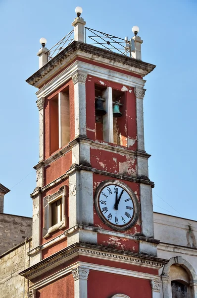 クロック タワー ビシェーリエ プーリア — ストック写真