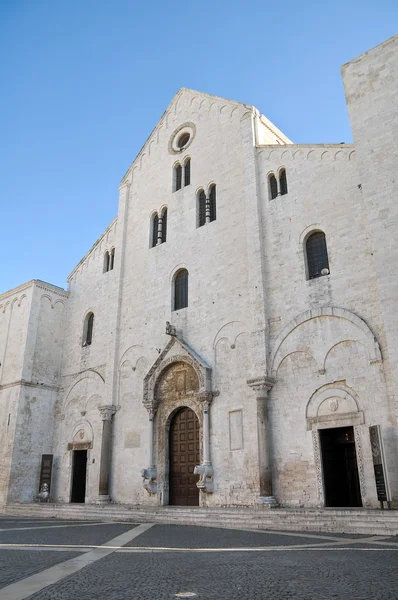 Szent Miklós-bazilika. Bari. Puglia. — Stock Fotó