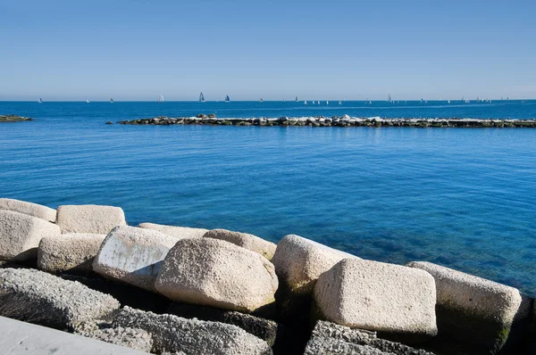 Panoramic view of Bari. Apulia. — Stock Photo, Image