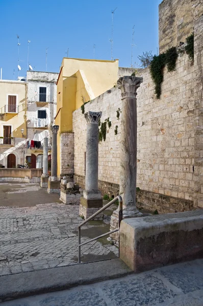 St .Maria del Buon Consiglio Square. Bari. Apulia. — Stock Photo ...