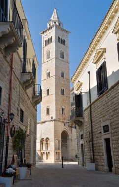 trani görünümü. Apulia.