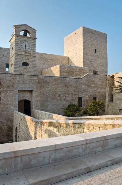 Normański Zamek Trani Apulia — Zdjęcie stockowe