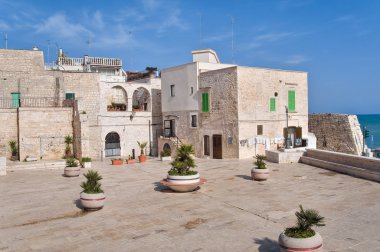 giovinazzo panoramik manzaralı. Apulia.