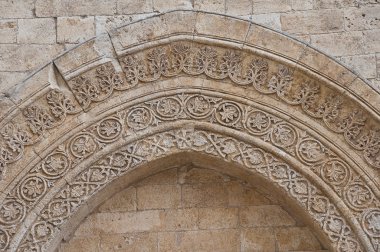 ayrıntı st. pietro Kilisesi. Putignano. Apulia.