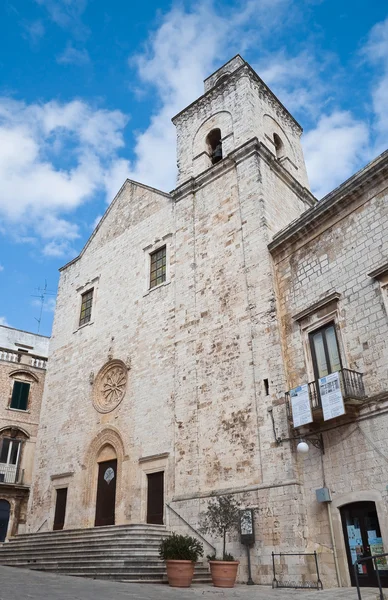 Pietro kostel sv. Putignano. Apulie. — Stock fotografie