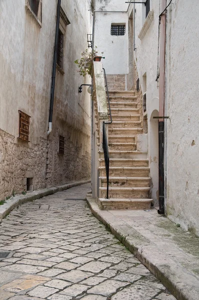 小巷。putignano。阿普利亚. — 图库照片