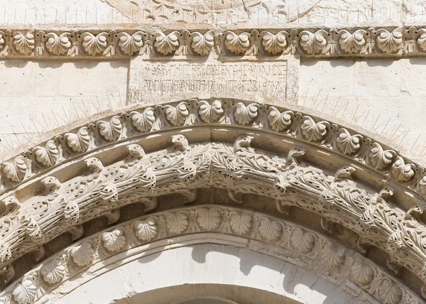 Szczegóły katedry. Giovinazzo. Apulia. — Zdjęcie stockowe