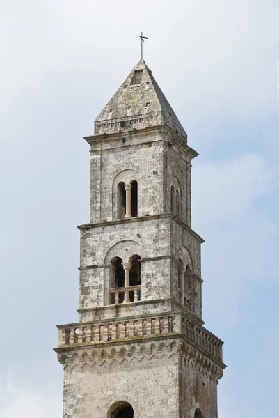 Domenico belltower św. Putignano. Apulia. — Zdjęcie stockowe