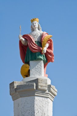 St. Vito martyr statue. clipart