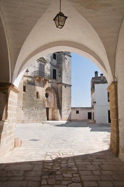 Abadía de San Vito mártir. Polignano a Mare. Apulia. —  Fotos de Stock