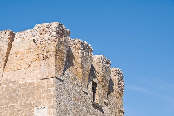 Kule Nişangah. Polignano bir kısrak. Apulia. — Stok fotoğraf
