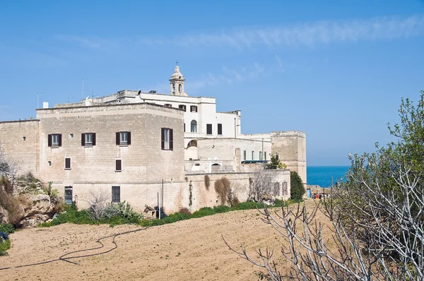 St. Vito martelaarsabdij. Polignano a Mare. Apulië. — Stockfoto