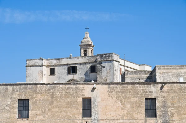 Abadía de San Vito mártir. Polignano a Mare. Apulia. — Foto de Stock
