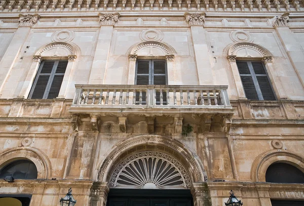 Marchesale Palace. Polignano a Mare. Apulia. — Stock Photo, Image