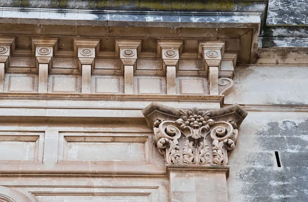 Detail van een marmeren kolom. — Stockfoto