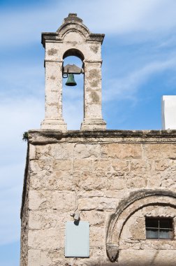 St. stefano Kilisesi. Polignano bir kısrak. Apulia.