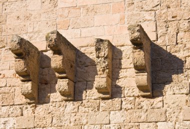 monopoli castle detay. Apulia.