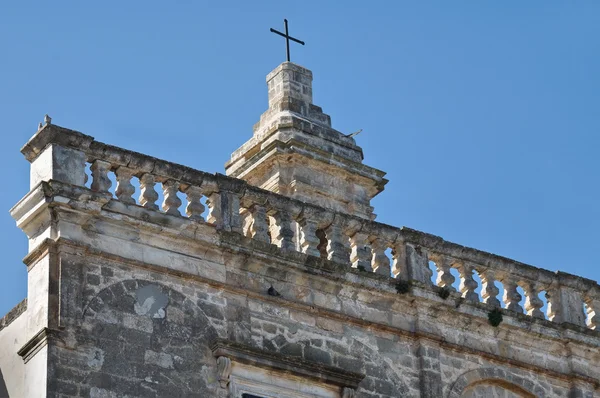 Abadía de San Vito mártir. Polignano a Mare. Apulia. —  Fotos de Stock