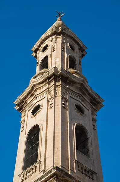 SS. Giuseppe ed Anna belltower church. Monopoli. Apulia. — Zdjęcie stockowe
