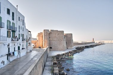 monopoli panoramik bir bakış. Apulia.