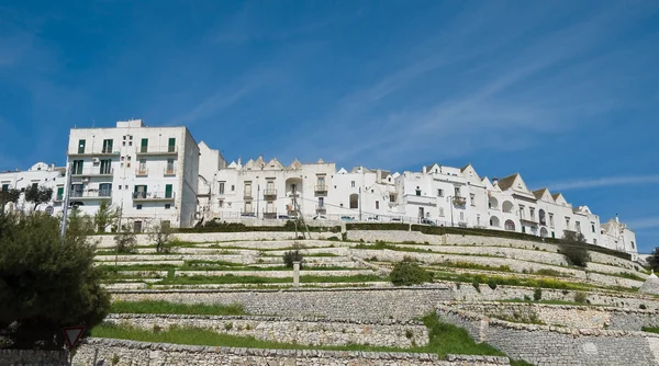 Vista panorámica de Locorotondo. Apulia . — Foto de Stock