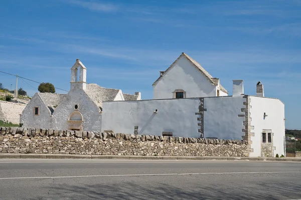 Iglesia de Santa Ana de Renna. Locorotondo. Apulia . —  Fotos de Stock