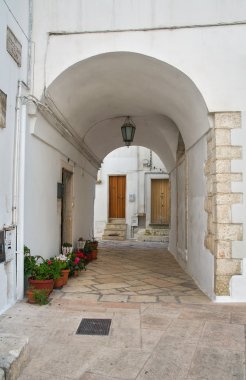 Alleyway. Locorotondo. Apulia.