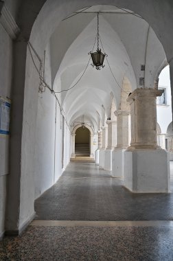 Aziz domenico Kilisesi manastır. Martina franca. Apulia.