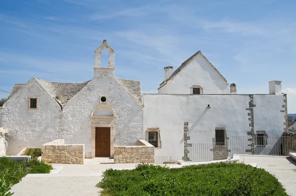 St. Anna di Renna kirke. Locorotondo. Puglia . – stockfoto