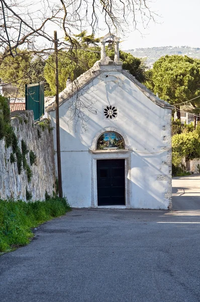 St. mary van voorzienigheid kerk. martina franca. Apulië. — Stockfoto