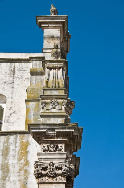St. Domenico kirke. Martina Franca. Puglia . – stockfoto