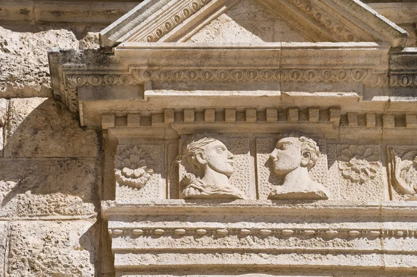 Giovene Palace. Molfetta. Apulia. — Stock Photo, Image