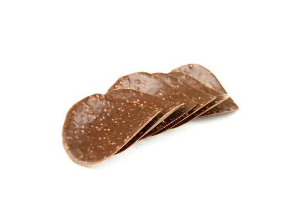 Chocolate chips — Stock Photo, Image