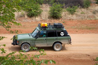 Offroad in Namibia clipart