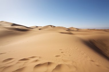 Majestic dune landscape clipart