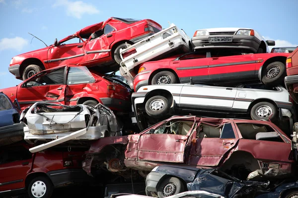 Recycling Cars — Stock Photo, Image