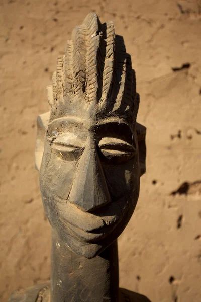 Máscara Africano & arte — Fotografia de Stock