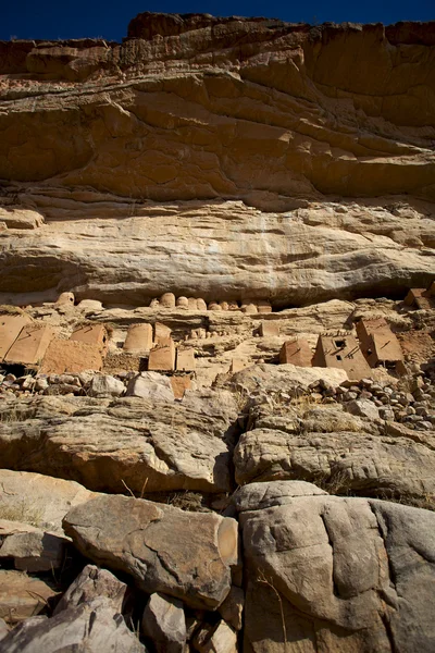 Cliff of Bandiagara — Stock Photo, Image