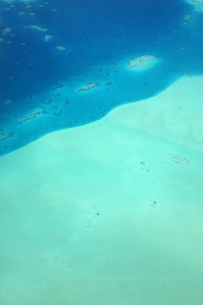 Luchtfoto van de Maldiven — Stockfoto