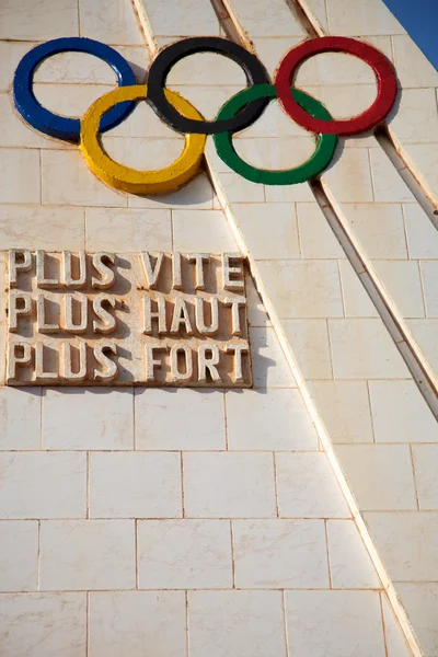 Olympijské hry sochařství — Stock fotografie