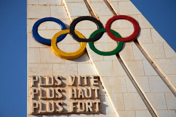 Скульптура Олімпійські ігри — стокове фото