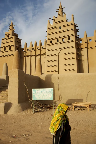 Djenne Breezst: Den afrikanske byen Mud – stockfoto